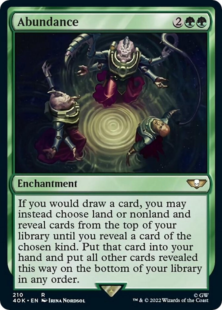 Image for Abundance (Surge Foil) (210) [Universes Beyond: Warhammer 40,000]
