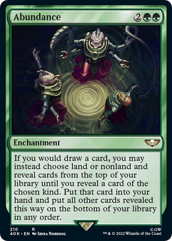 Image for Abundance (Surge Foil) (210) [Universes Beyond: Warhammer 40,000]