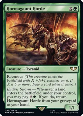 Image for Hormagaunt Horde (Surge Foil) (93) [Universes Beyond: Warhammer 40,000]
