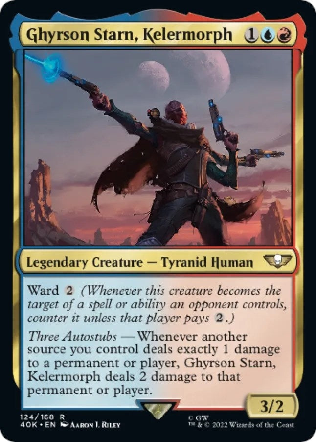 Image for Ghyrson Starn, Kelermorph (Surge Foil) (124) [Universes Beyond: Warhammer 40,000]