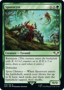 Image for Sporocyst (Surge Foil) (98) [Universes Beyond: Warhammer 40,000]