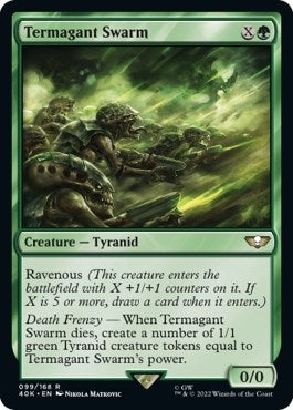 Image for Termagant Swarm (Surge Foil) (99) [Universes Beyond: Warhammer 40,000]