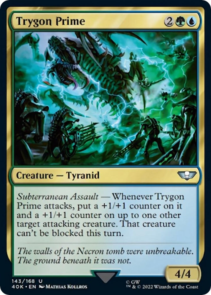 Image for Trygon Prime (Surge Foil) (143) [Universes Beyond: Warhammer 40,000]
