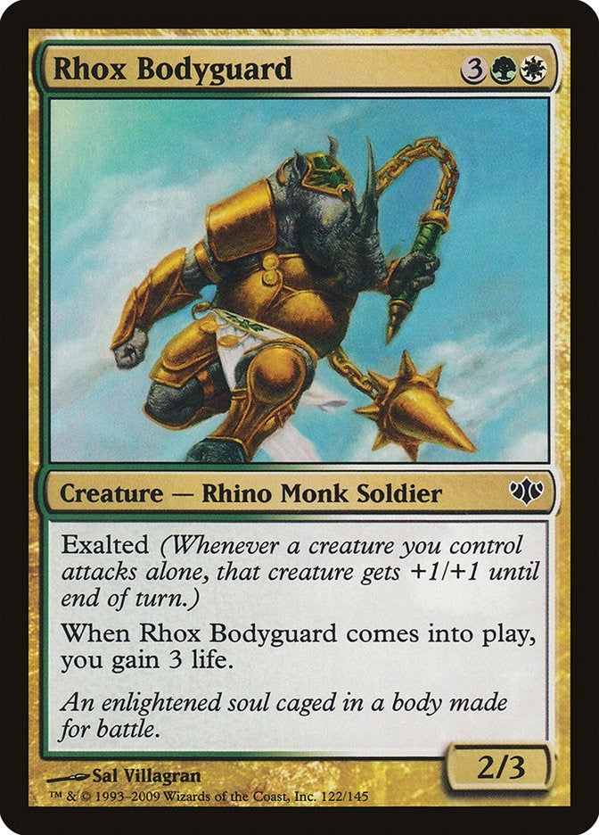 Image for Rhox Bodyguard (122) [Conflux]