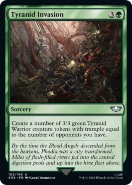 Image for Tyranid Invasion (Surge Foil) (102) [Universes Beyond: Warhammer 40,000]