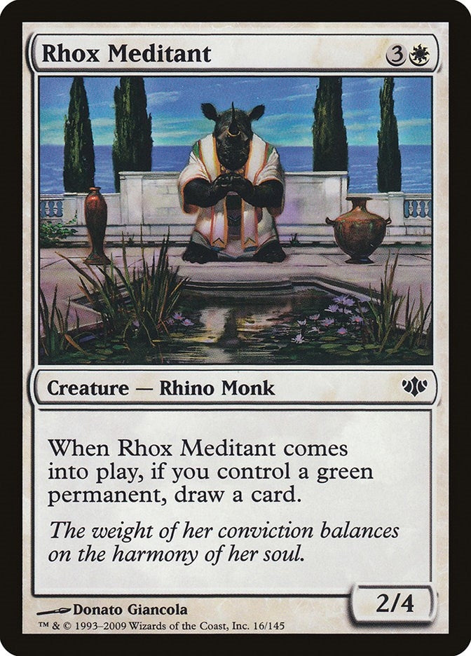 Image for Rhox Meditant (16) [Conflux]