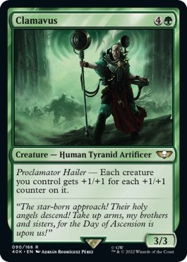 Image for Clamavus (Surge Foil) (90) [Universes Beyond: Warhammer 40,000]