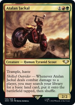 Image for Atalan Jackal (Surge Foil) (105) [Universes Beyond: Warhammer 40,000]