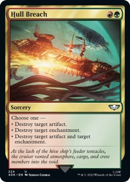 Image for Hull Breach (Surge Foil) (224) [Universes Beyond: Warhammer 40,000]