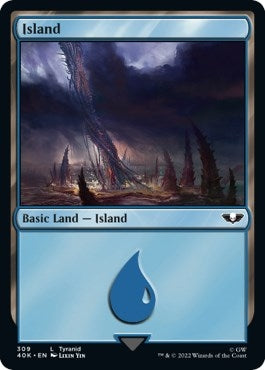 Image for Island (309) (309) [Universes Beyond: Warhammer 40,000]