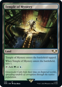 Image for Temple of Mystery (Surge Foil) (299) [Universes Beyond: Warhammer 40,000]
