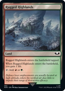 Image for Rugged Highlands (292) [Universes Beyond: Warhammer 40,000]
