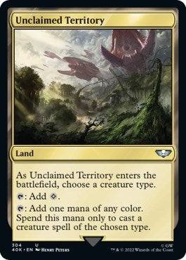 Image for Unclaimed Territory (304) [Universes Beyond: Warhammer 40,000]