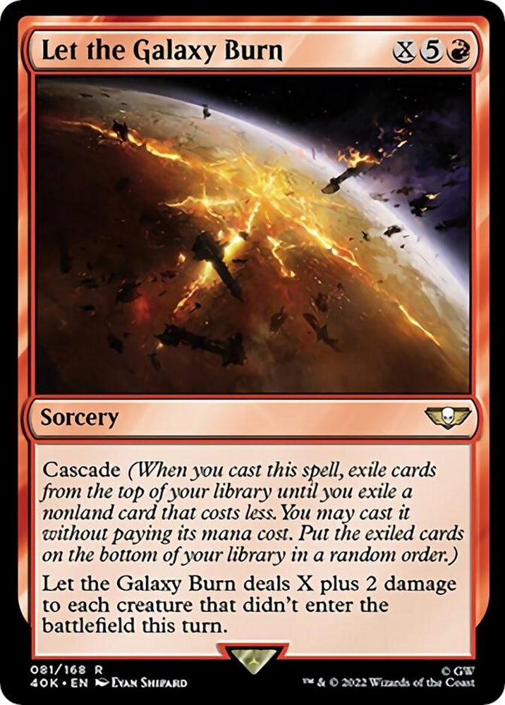 Image for Let the Galaxy Burn (81) [Universes Beyond: Warhammer 40,000]