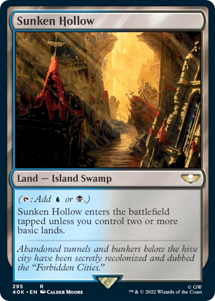 Image for Sunken Hollow (295) [Universes Beyond: Warhammer 40,000]