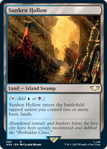Image for Sunken Hollow (295) [Universes Beyond: Warhammer 40,000]
