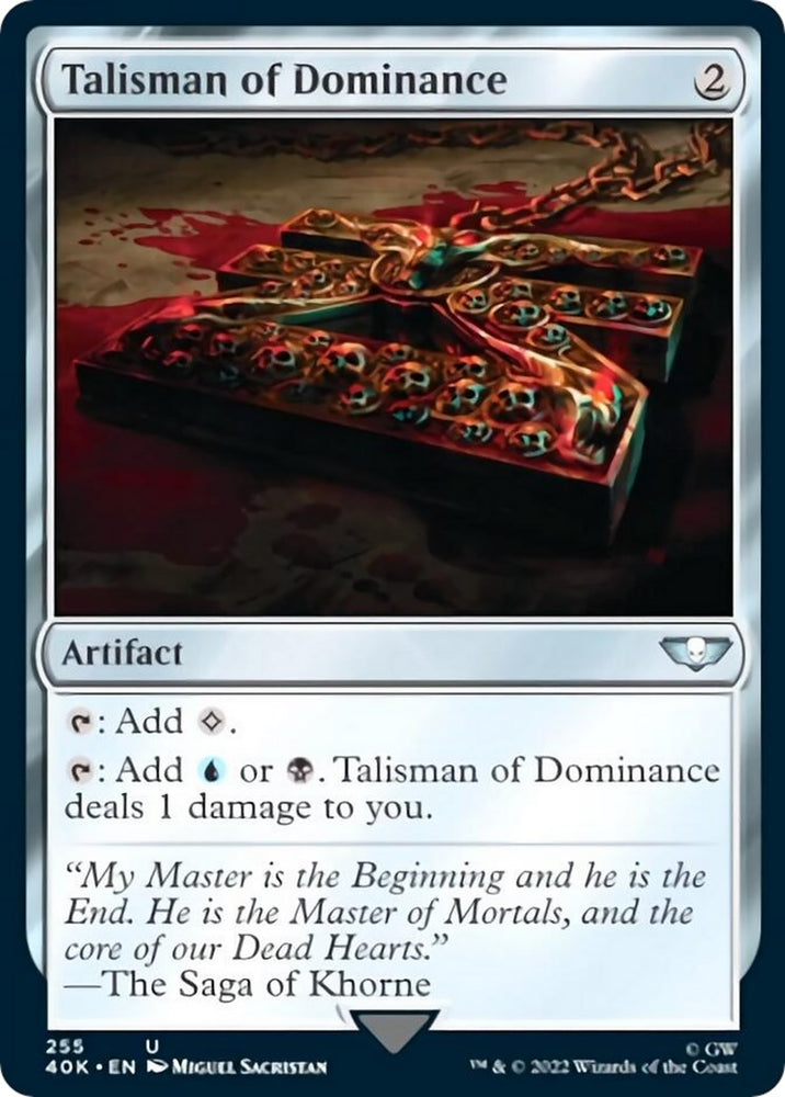 Image for Talisman of Dominance (255) (255) [Universes Beyond: Warhammer 40,000]