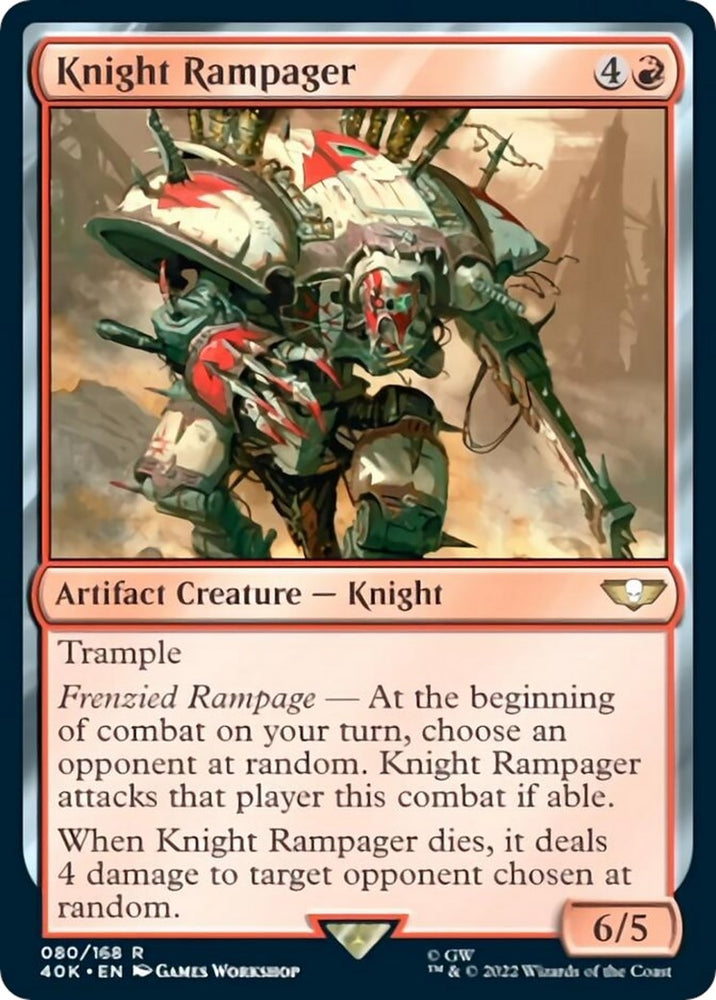 Image for Knight Rampager (80) [Universes Beyond: Warhammer 40,000]