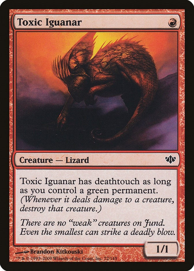 Image for Toxic Iguanar (72) [Conflux]