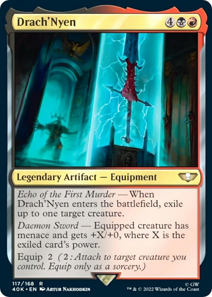 Image for Drach'Nyen (Surge Foil) (117) [Universes Beyond: Warhammer 40,000]