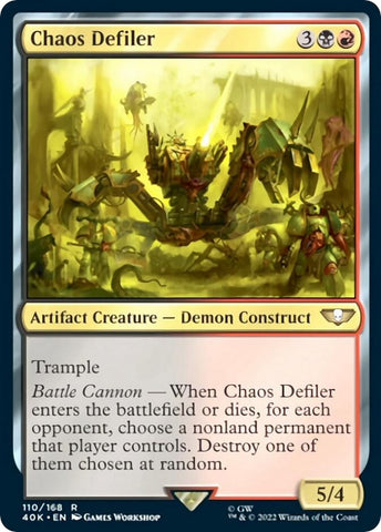 Image for Chaos Defiler (Surge Foil) (110) [Universes Beyond: Warhammer 40,000]
