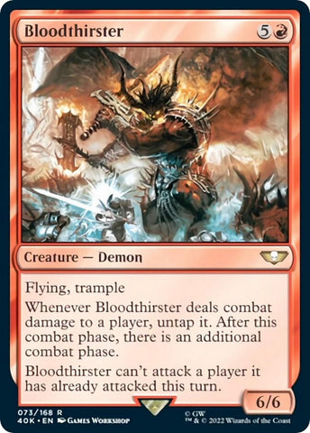 Image for Bloodthirster (Surge Foil) (73) [Universes Beyond: Warhammer 40,000]