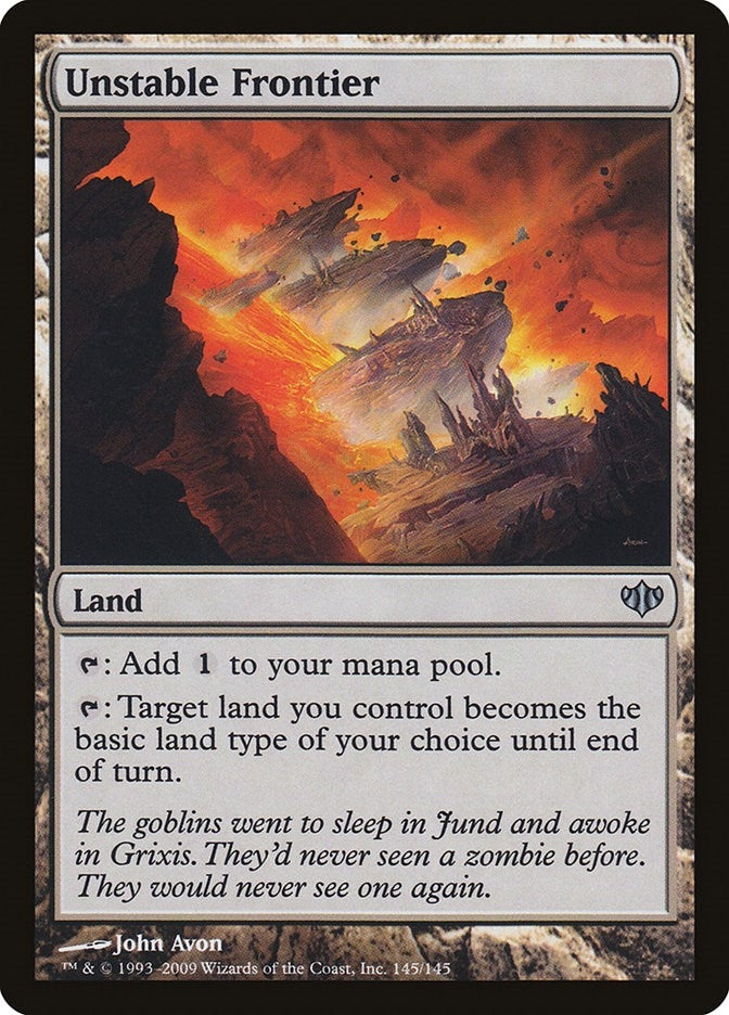 Image for Unstable Frontier (145) [Conflux]