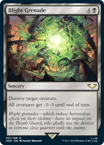 Image for Blight Grenade (Surge Foil) (31) [Universes Beyond: Warhammer 40,000]