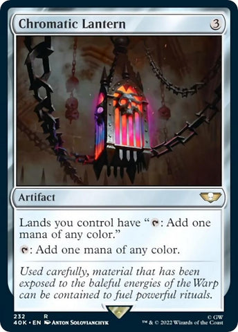 Image for Chromatic Lantern (Surge Foil) (232) [Universes Beyond: Warhammer 40,000]