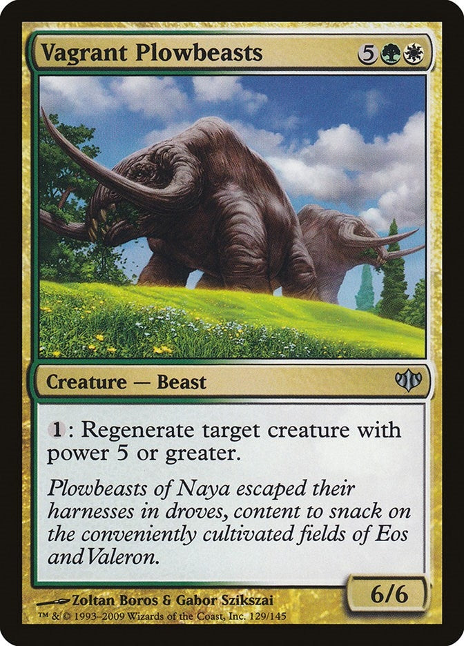 Image for Vagrant Plowbeasts (129) [Conflux]