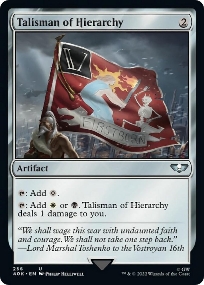 Image for Talisman of Hierarchy (256) [Universes Beyond: Warhammer 40,000]