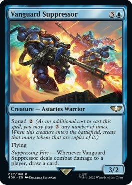 Image for Vanguard Suppressor (Surge Foil) (27) [Universes Beyond: Warhammer 40,000]