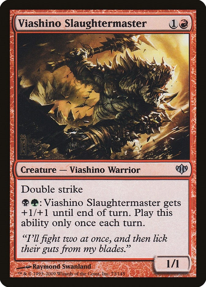 Image for Viashino Slaughtermaster (73) [Conflux]