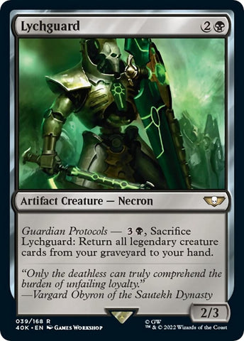 Image for Lychguard (Surge Foil) (39) [Universes Beyond: Warhammer 40,000]