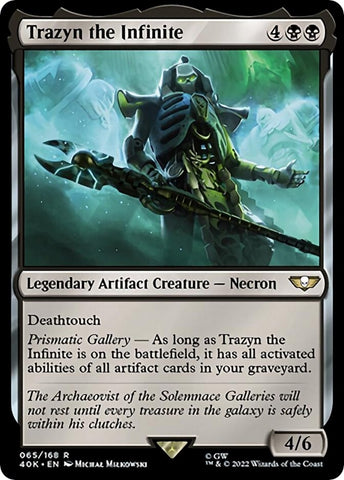 Image for Trazyn the Infinite (Surge Foil) (65) [Universes Beyond: Warhammer 40,000]