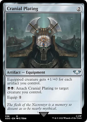 Image for Cranial Plating (236) [Universes Beyond: Warhammer 40,000]