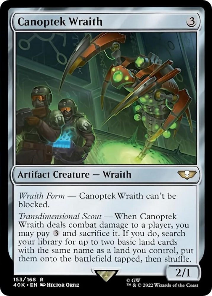 Image for Canoptek Wraith (153) [Universes Beyond: Warhammer 40,000]