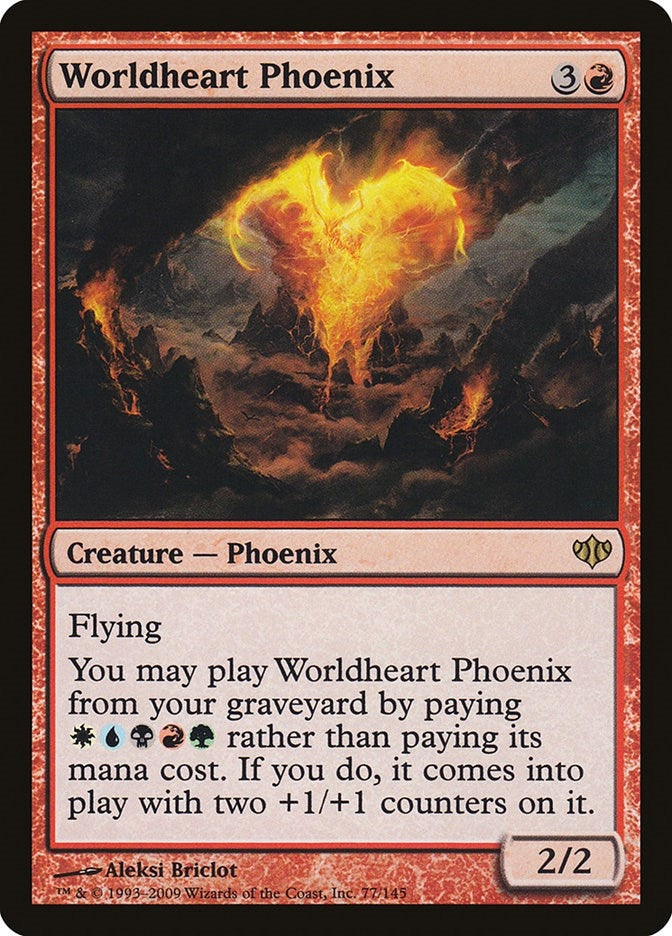 Image for Worldheart Phoenix (77) [Conflux]