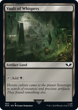 Image for Vault of Whispers (Surge Foil) (305) [Universes Beyond: Warhammer 40,000]
