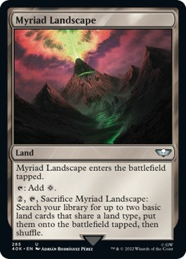 Image for Myriad Landscape (Surge Foil) (285) [Universes Beyond: Warhammer 40,000]