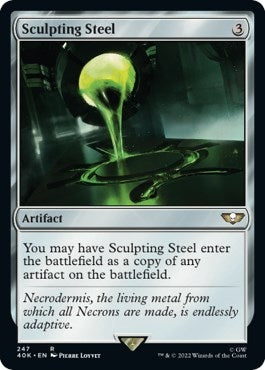 Image for Sculpting Steel (Surge Foil) (247) [Universes Beyond: Warhammer 40,000]