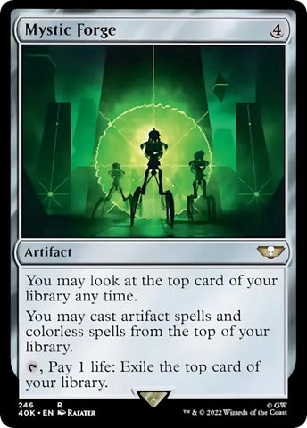 Image for Mystic Forge (Surge Foil) (246) [Universes Beyond: Warhammer 40,000]