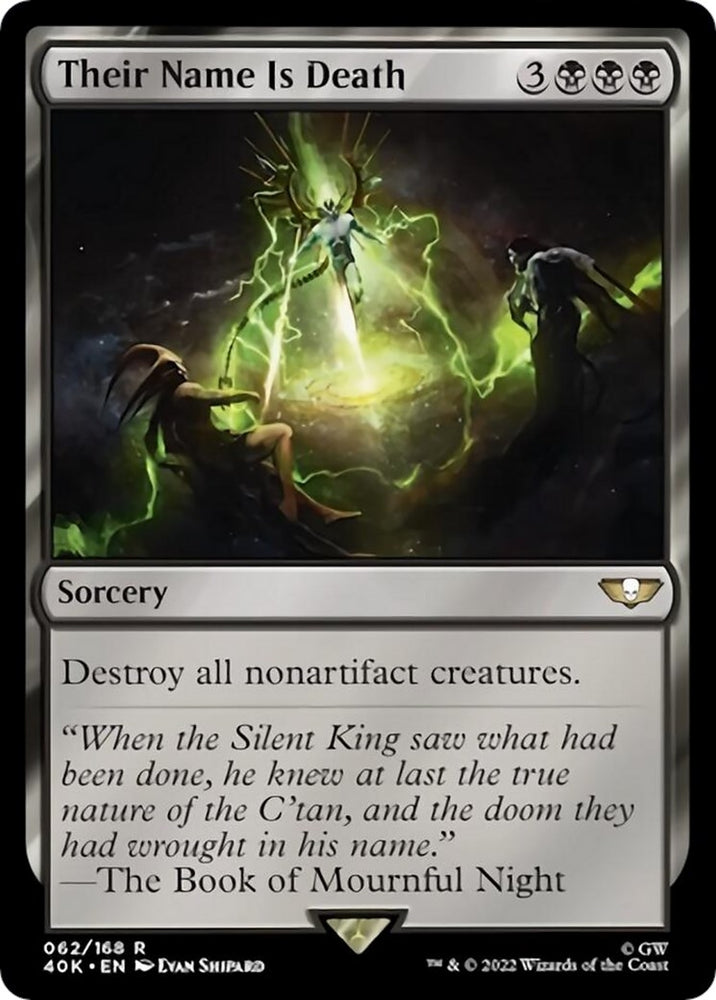 Image for Their Name Is Death (Surge Foil) (62) [Universes Beyond: Warhammer 40,000]