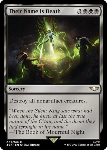 Image for Their Name Is Death (Surge Foil) (62) [Universes Beyond: Warhammer 40,000]