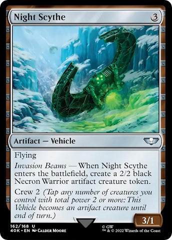 Image for Night Scythe (Surge Foil) (162) [Universes Beyond: Warhammer 40,000]