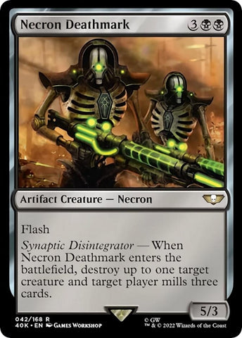 Image for Necron Deathmark (Surge Foil) (42) [Universes Beyond: Warhammer 40,000]
