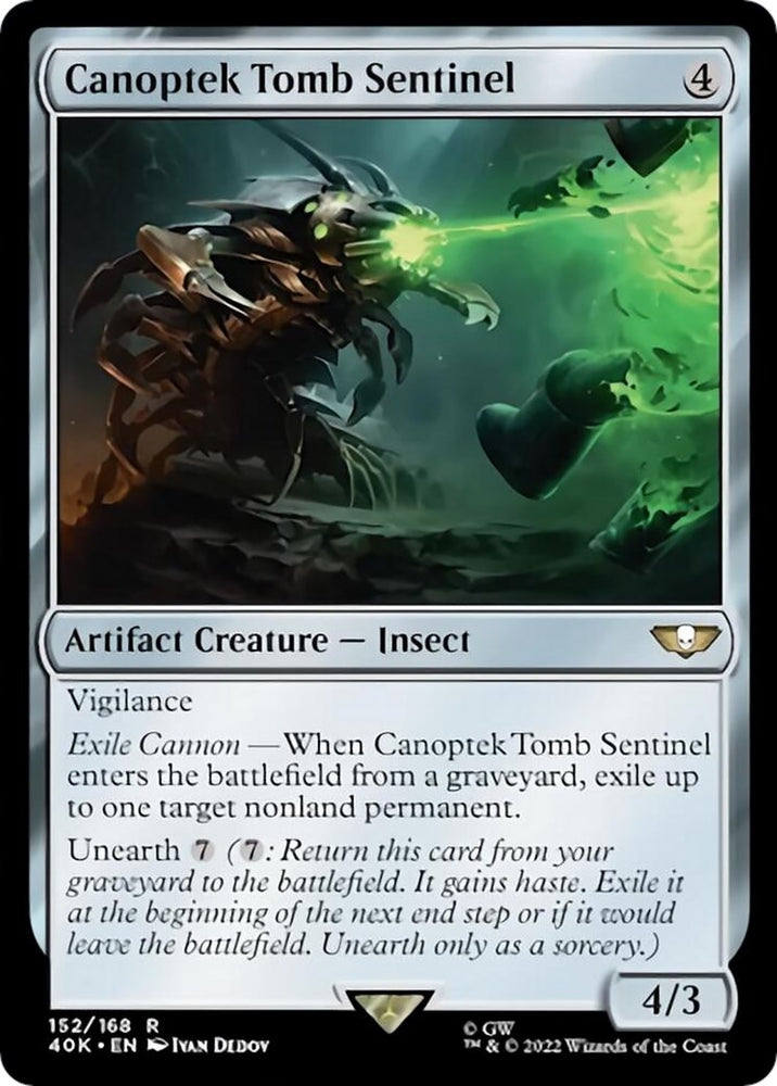 Image for Canoptek Tomb Sentinel (Surge Foil) (152) [Universes Beyond: Warhammer 40,000]