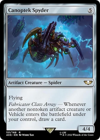 Image for Canoptek Spyder (Surge Foil) (151) [Universes Beyond: Warhammer 40,000]