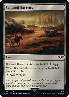 Image for Scoured Barrens (293) [Universes Beyond: Warhammer 40,000]