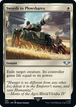 Image for Swords to Plowshares (190) [Universes Beyond: Warhammer 40,000]